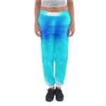 Turquoise Sky  Women s Jogger Sweatpants