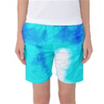 Turquoise Sky  Women s Basketball Shorts