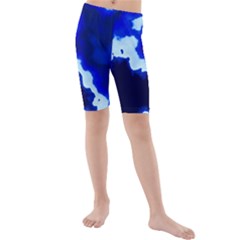 Blues Kid s Mid Length Swim Shorts by TRENDYcouture
