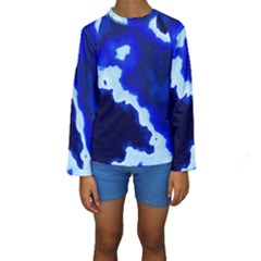 Blues Kid s Long Sleeve Swimwear by TRENDYcouture