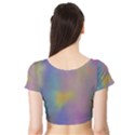Mystic Sky Short Sleeve Crop Top (Tight Fit) View2