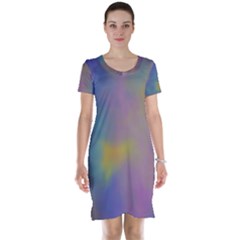 Mystic Sky Short Sleeve Nightdress by TRENDYcouture