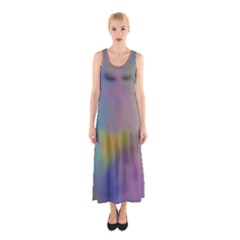 Mystic Sky Sleeveless Maxi Dress by TRENDYcouture