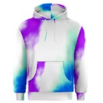 Pink White And Blue Sky Men s Pullover Hoodie