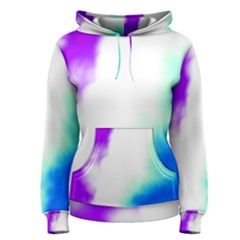 Pink White And Blue Sky Women s Pullover Hoodie by TRENDYcouture