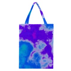 Purple And Blue Clouds Classic Tote Bag by TRENDYcouture