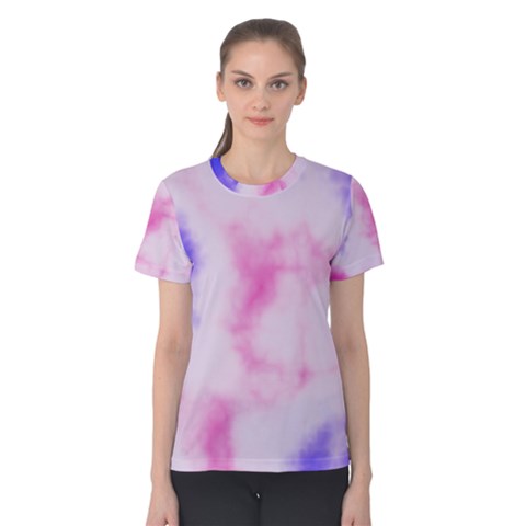 Pink N Purple Women s Cotton Tee by TRENDYcouture