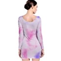 Pink N Purple Long Sleeve Bodycon Dress View2