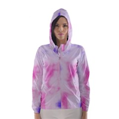 Pink N Purple Hooded Wind Breaker (Women)