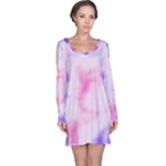 Pink N Purple Long Sleeve Nightdress