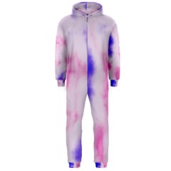 Pink N Purple Hooded Jumpsuit (Men) 