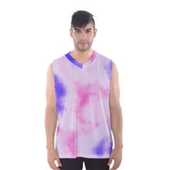 Pink N Purple Men s Basketball Tank Top by TRENDYcouture