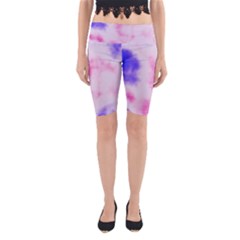 Pink N Purple Yoga Cropped Leggings