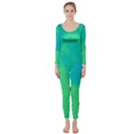 Paradise  Long Sleeve Catsuit