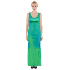 Paradise  Maxi Thigh Split Dress