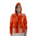 Orange Essence  Hooded Wind Breaker (Women)