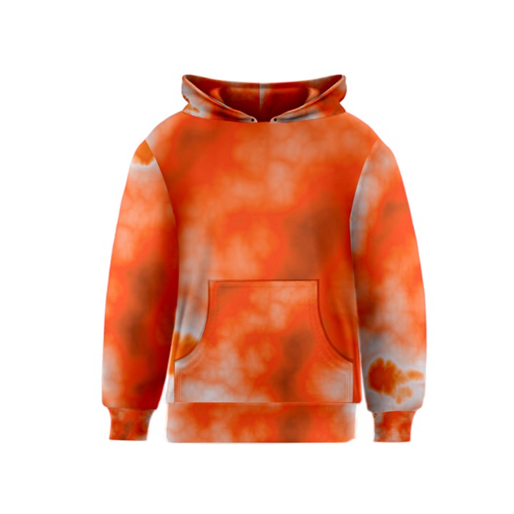 Orange Essence  Kids  Pullover Hoodie