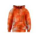 Orange Essence  Kids  Zipper Hoodie View1