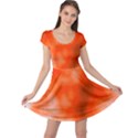 Orange Essence  Cap Sleeve Dresses View1