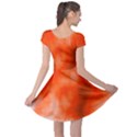 Orange Essence  Cap Sleeve Dresses View2