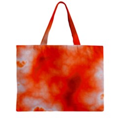 Orange Essence  Zipper Mini Tote Bag by TRENDYcouture