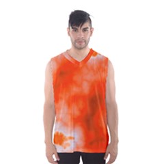 Orange Essence  Men s Basketball Tank Top by TRENDYcouture