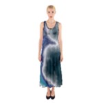 Oceanic Sleeveless Maxi Dress