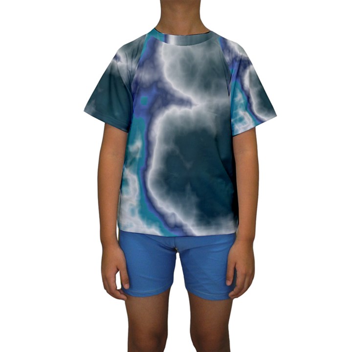 Oceanic Kid s Short Sleeve Swimwear