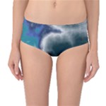 Oceanic Mid-Waist Bikini Bottoms