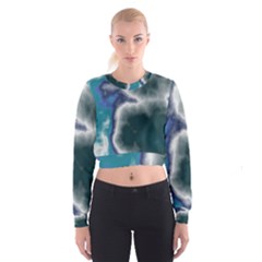 Oceanic Women s Cropped Sweatshirt by TRENDYcouture