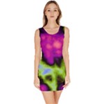 Insane Color Sleeveless Bodycon Dress