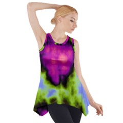 Insane Color Side Drop Tank Tunic