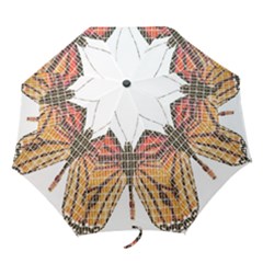 Butterfly Folding Umbrellas by cocksoupart