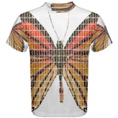 Butterfly Men s Cotton Tee by cocksoupart