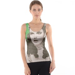 Over The Rainbow - Green Tank Top
