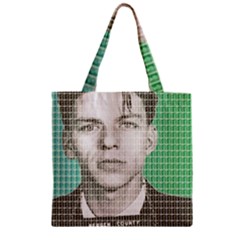 Sinatra Mug Shot Zipper Grocery Tote Bag