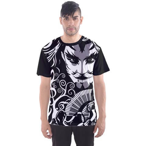 Musical Catman Men s Sport Mesh Tee by DryInk