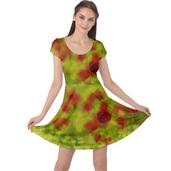 Poppy Iii Cap Sleeve Dresses by colorfulartwork