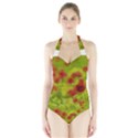 Poppy III Women s Halter One Piece Swimsuit View1