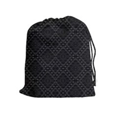 Back Is Black Drawstring Pouches (extra Large)