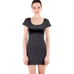 Blax In Blaxin Short Sleeve Bodycon Dress