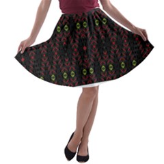 Blax In Color A-line Skater Skirt by MRTACPANS