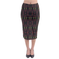 Blax N Color Midi Pencil Skirt