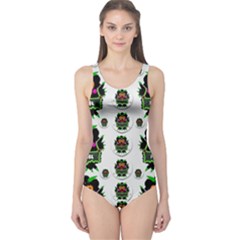 Monster Trolls In Fashion Shorts One Piece Swimsuit by pepitasart