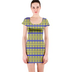 No Vaccine Short Sleeve Bodycon Dress