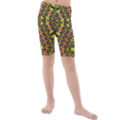 Knotwo Vac Sign Eight Kid s Mid Length Swim Shorts