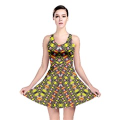 Knotwo Vac Sign Eight Reversible Skater Dress