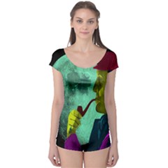 Sherlock Holmes Boyleg Leotard (ladies) by icarusismartdesigns