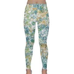 Fading Shapes Texture                                                    Yoga Leggings by LalyLauraFLM