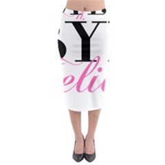 Bye Felicia Sassy Slang Humor Midi Pencil Skirt by spacecloud9